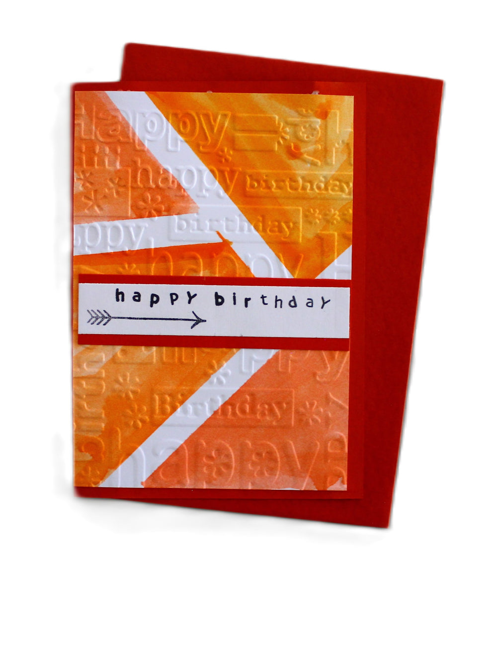 "Happy Birthday"- bemalt
