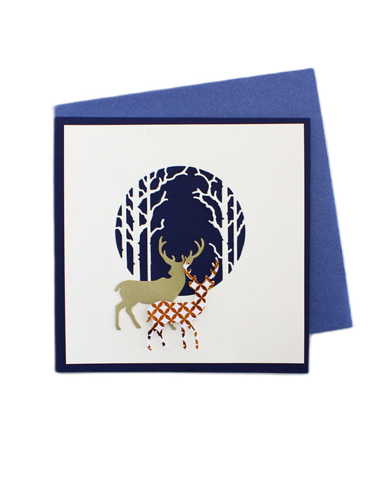 Hirsche im Wald