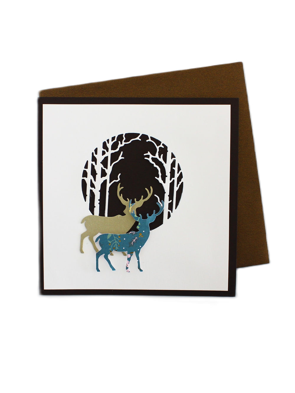 Hirsche im Wald