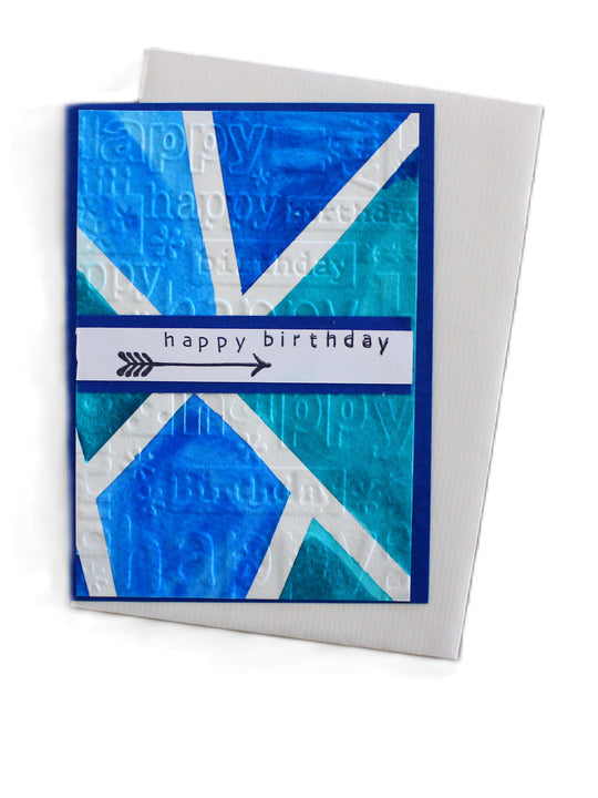 "Happy Birthday"- bemalt