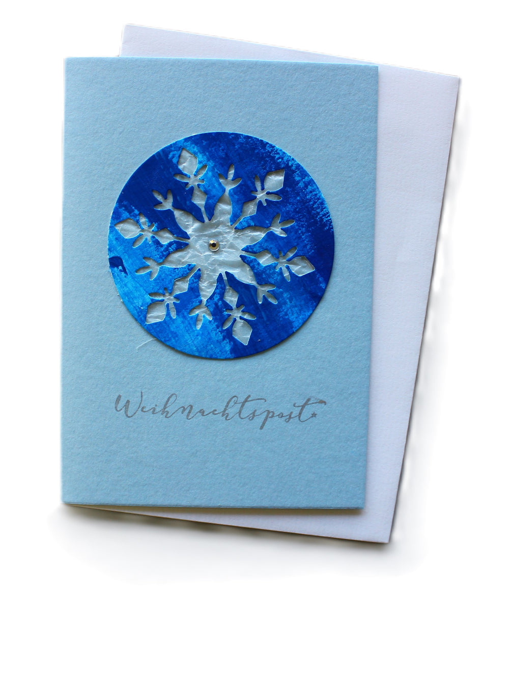 "Weihnachtspost"- Schneestern